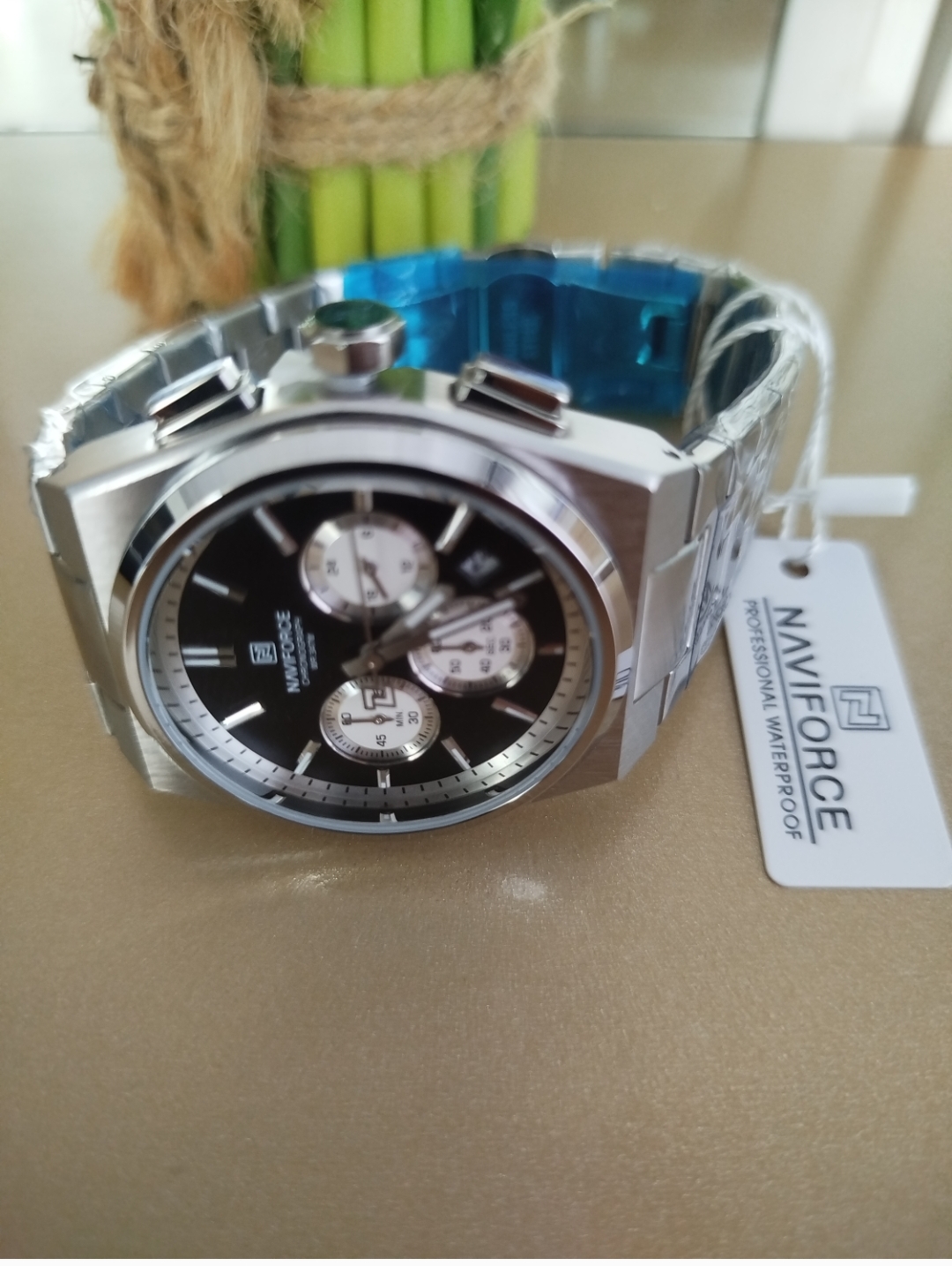 Naviforce Silver Black